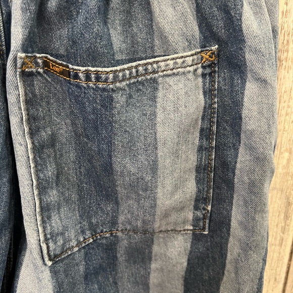 Lee Denim Strip Romper - Picture 9 of 9